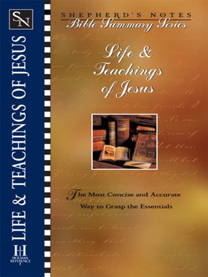 cover image of The Life and Teachings of Jesus